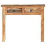 Table console 90,5x30x75 cm Bois d'acacia et de récupération