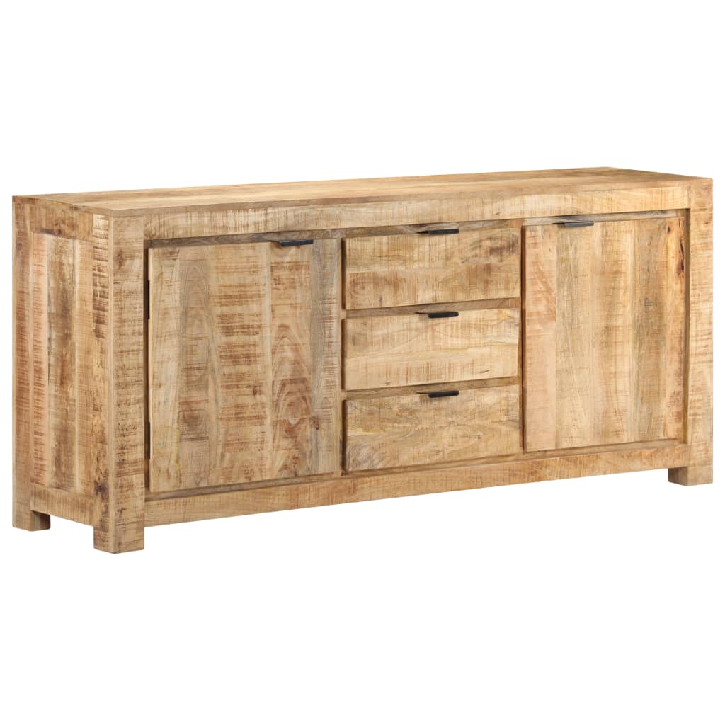 Buffet 175x40x75 cm Bois de manguier brut