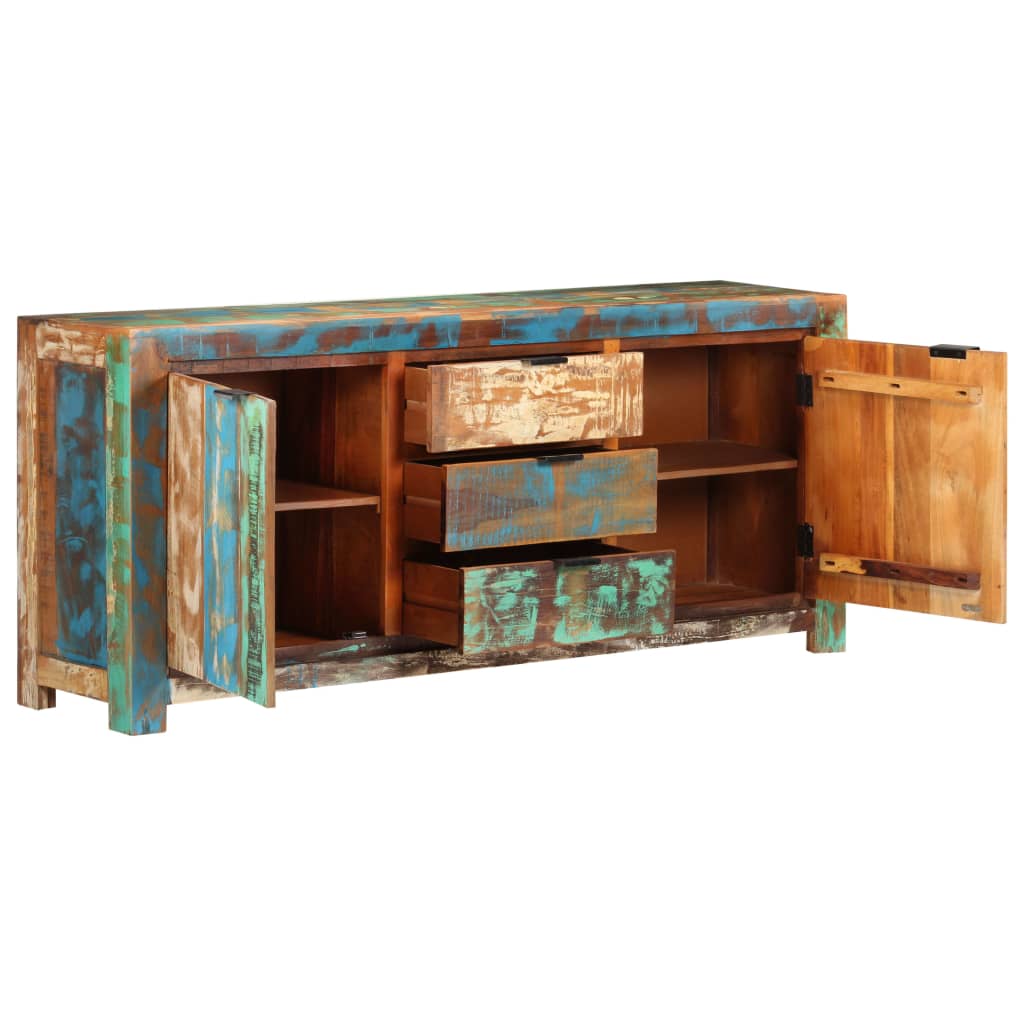 Sideboard 175x40x75 cm Massives Altholz