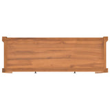 Meuble TV 140x40x45 cm Bois de teck