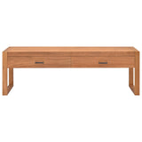 Meuble TV 140x40x45 cm Bois de teck