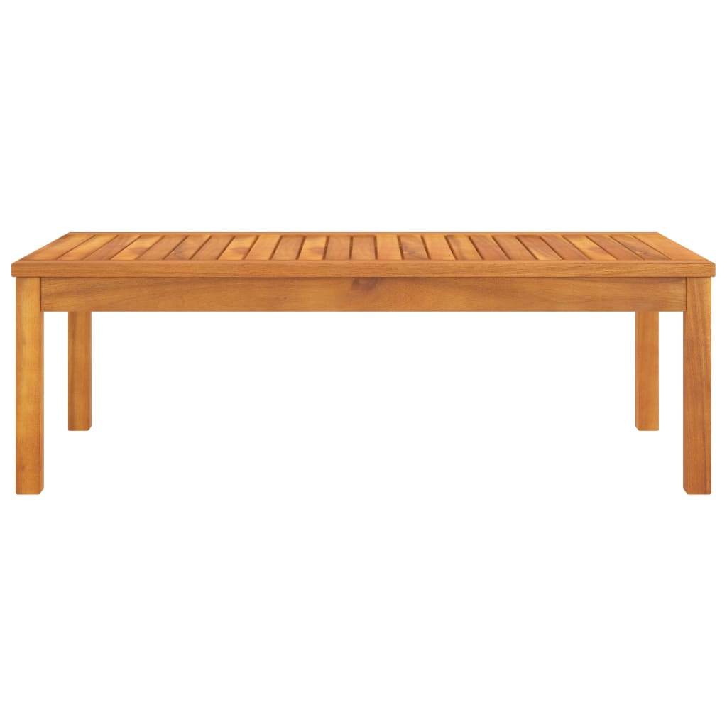 Table basse 100x50x33 cm bois d'acacia massif