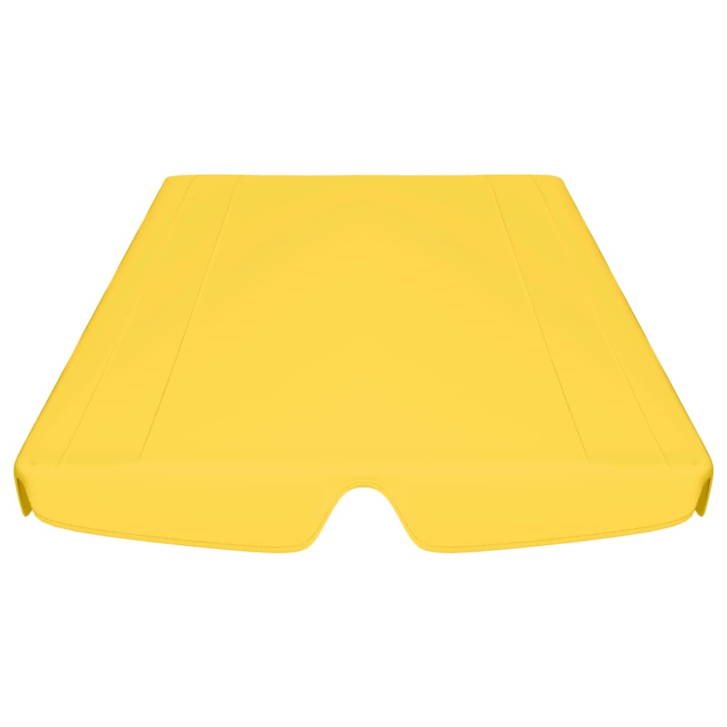 Toit de rechange balançoire jaune 188/168x145/110 cm