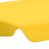 Toit de rechange balançoire jaune 188/168x145/110 cm