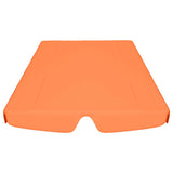 Toit de rechange de balançoire orange 150/130x105/70 cm