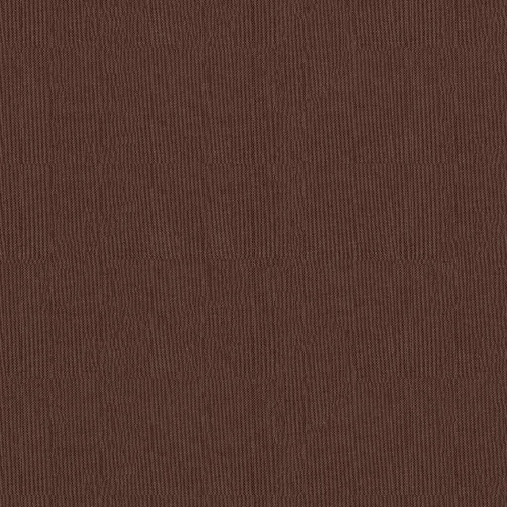 Écran de balcon Marron 75x400 cm Tissu Oxford