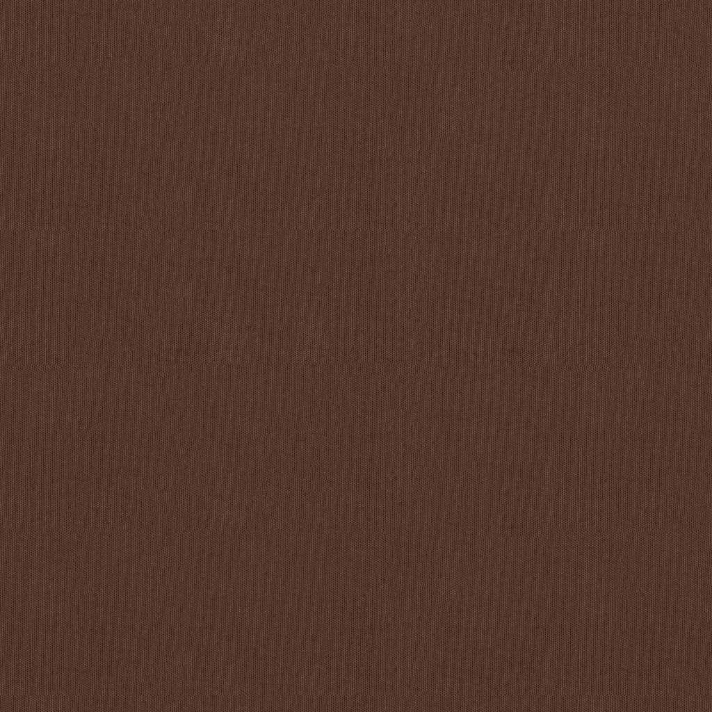 Écran de balcon Marron 75x500 cm Tissu Oxford