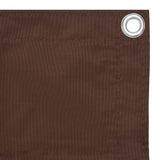 Écran de balcon Marron 90x300 cm Tissu Oxford