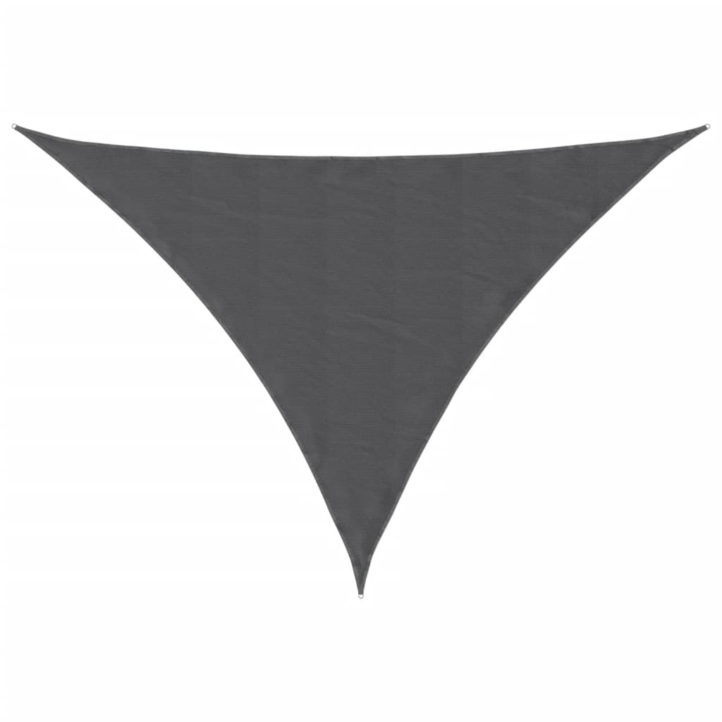 Voile de parasol tissu oxford triangulaire 3,5x3,5x4,9 m