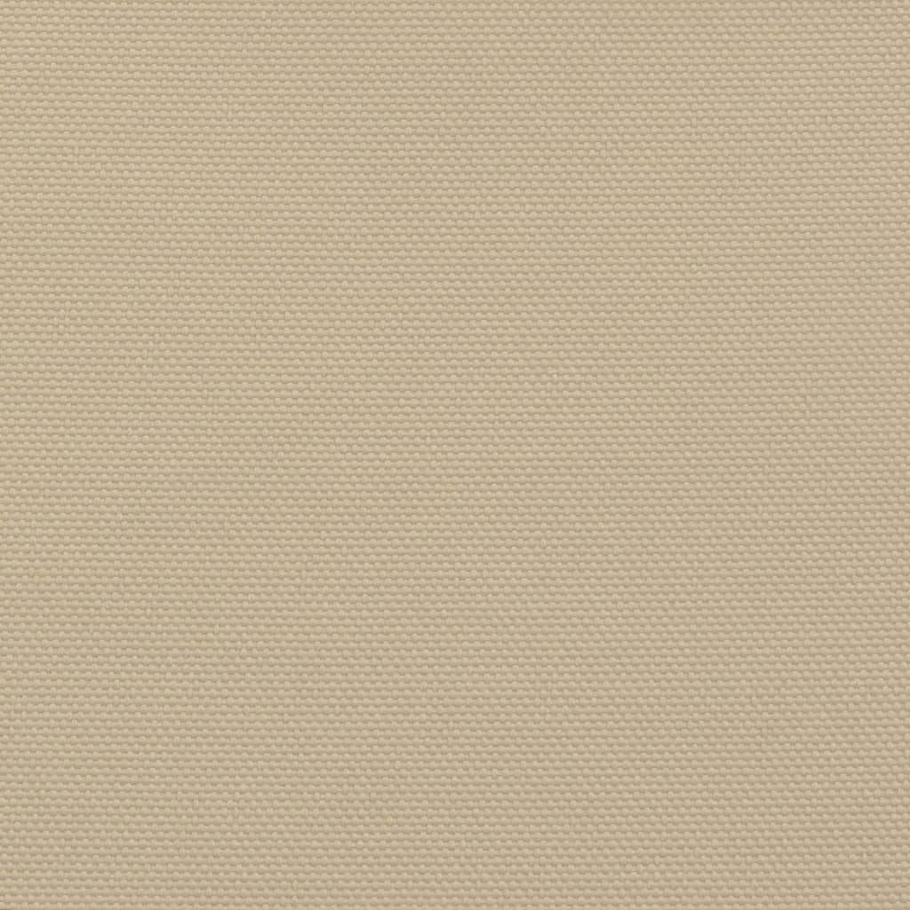 Voile de parasol tissu oxford carré 5x5 m beige