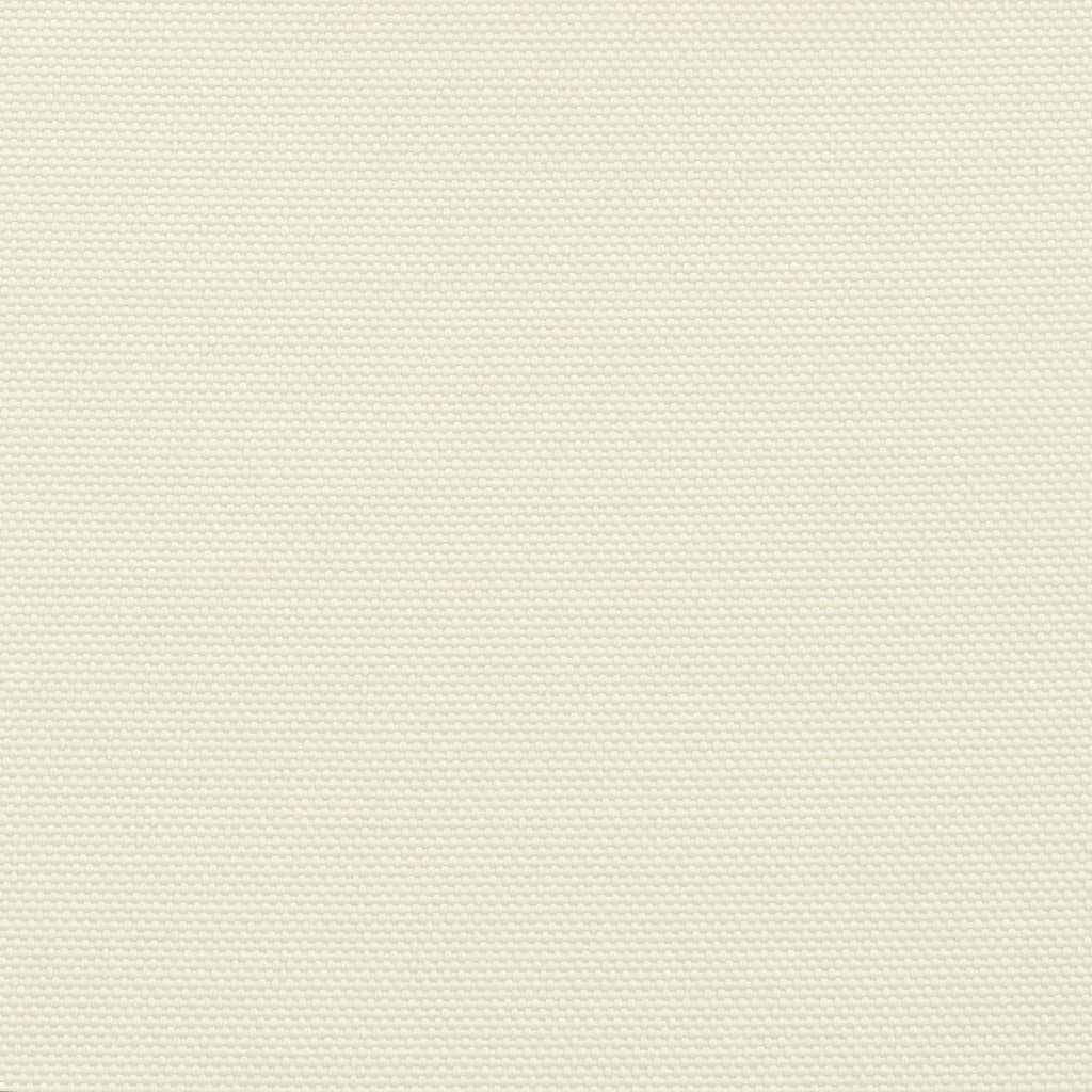 Voile de parasol tissu oxford carré 4x4 m crème