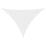 Voile de parasol tissu oxford triangulaire 2,5x2,5x3,5 m blanc