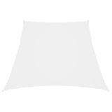 Voile de parasol Tissu Oxford trapèze 3/4x3 m Blanc