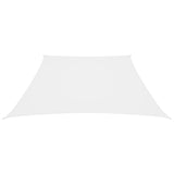 Voile de parasol Tissu Oxford trapèze 3/4x3 m Blanc