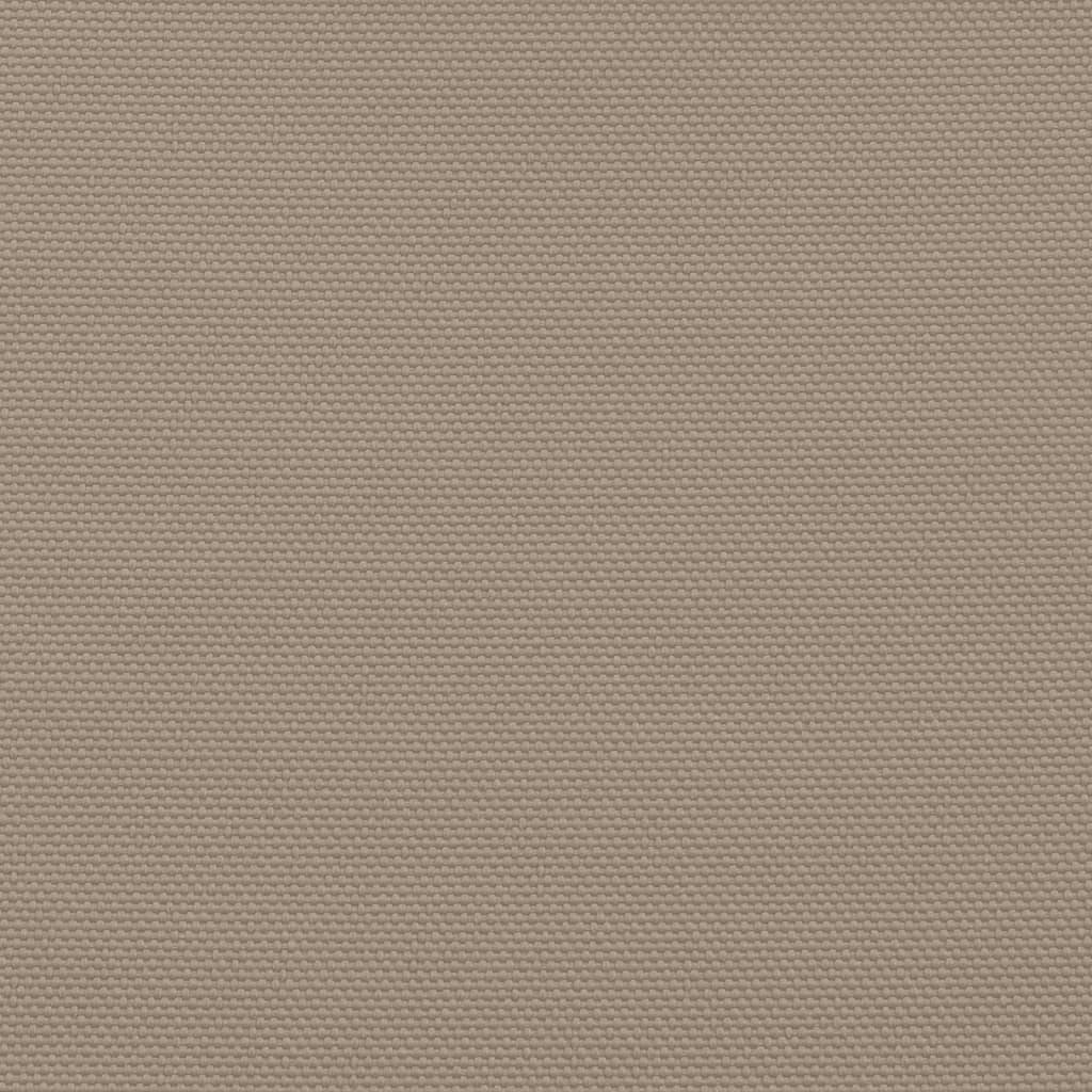 Voile de parasol tissu oxford carré 2,5x2,5 m taupe