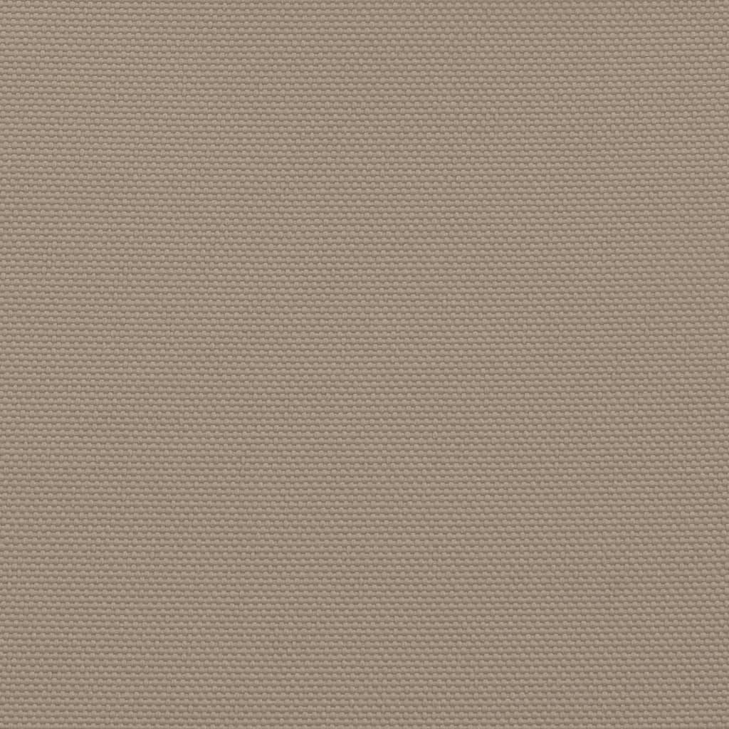 Voile de parasol tissu oxford rectangulaire 3x5 m taupe