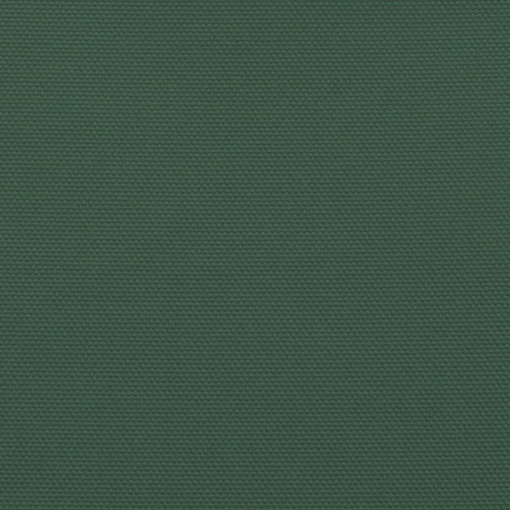 Voile de parasol tissu oxford carré 3x3 m vert foncé