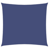 Voile de parasol tissu oxford carré 2,5x2,5 m bleu