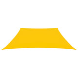 Voile de parasol Tissu Oxford trapèze 2/4x3 m Jaune