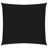 Voile de parasol tissu oxford carré 2,5x2,5 m noir