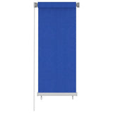 Store roulant d'extérieur 60x140 cm Bleu PEHD