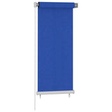 Store roulant d'extérieur 60x140 cm Bleu PEHD