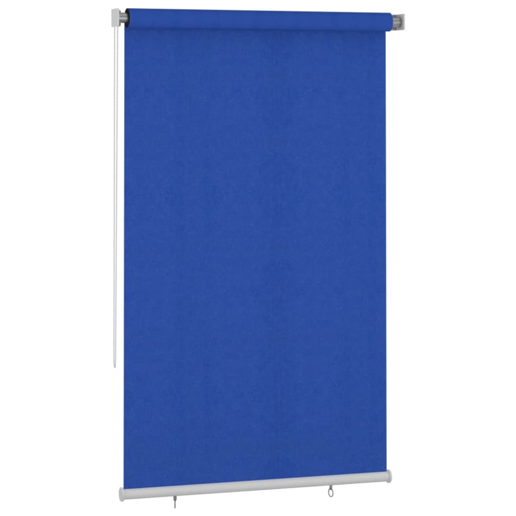 Store roulant d'extérieur 140x230 cm Bleu PEHD