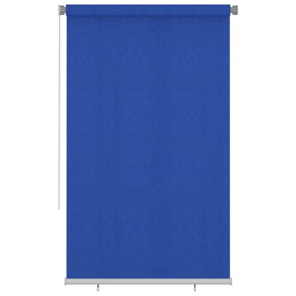 Store roulant d'extérieur 140x230 cm Bleu PEHD