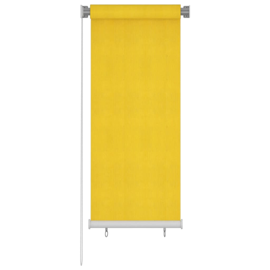 Außenrollo 60x140 cm Gelbes HDPE