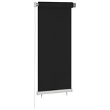 Außenrollo 60x140 cm Schwarz