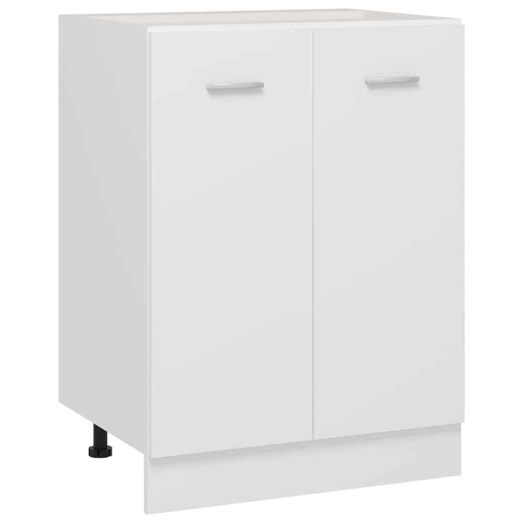 Armoire de plancher Blanc 60x46x81,5 cm Bois d'ingénierie