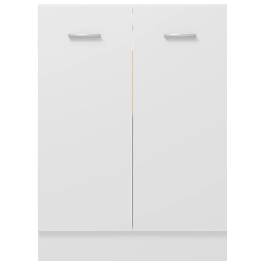 Armoire de plancher Blanc 60x46x81,5 cm Bois d'ingénierie