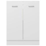 Armoire de plancher Blanc 60x46x81,5 cm Bois d'ingénierie