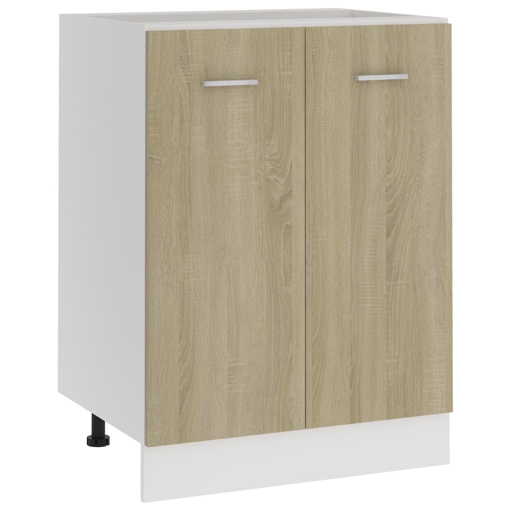 Armoire de plancher Chêne sonoma 60x46x81,5cm Bois d’ingénierie