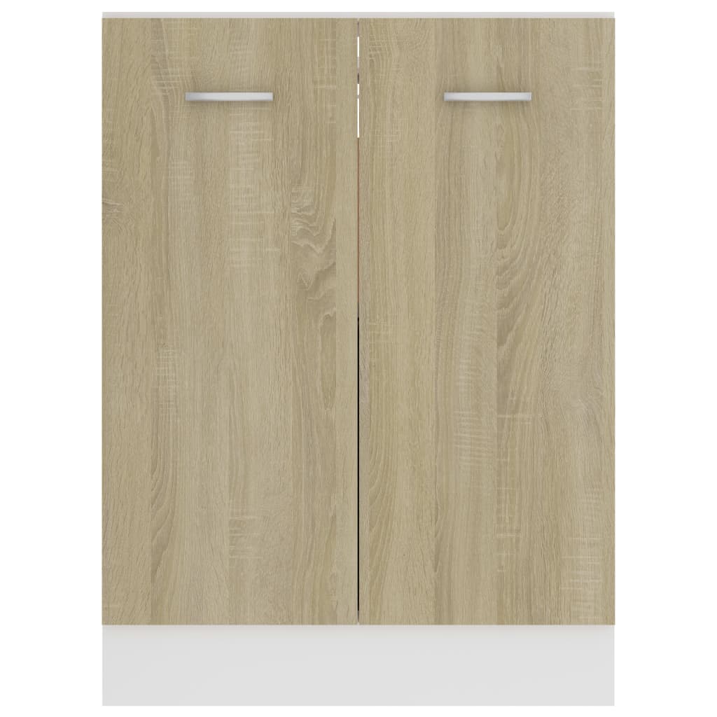 Armoire de plancher Chêne sonoma 60x46x81,5cm Bois d’ingénierie