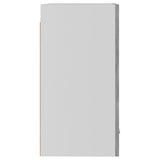 Armoire suspendue Gris béton 39,5x31x60 cm Bois d'ingénierie