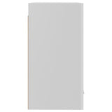 Armoire suspendue Blanc brillant 39,5x31x60cm Bois d'ingénierie