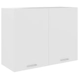 Armoire suspendue Blanc 80x31x60 cm Bois d’ingénierie