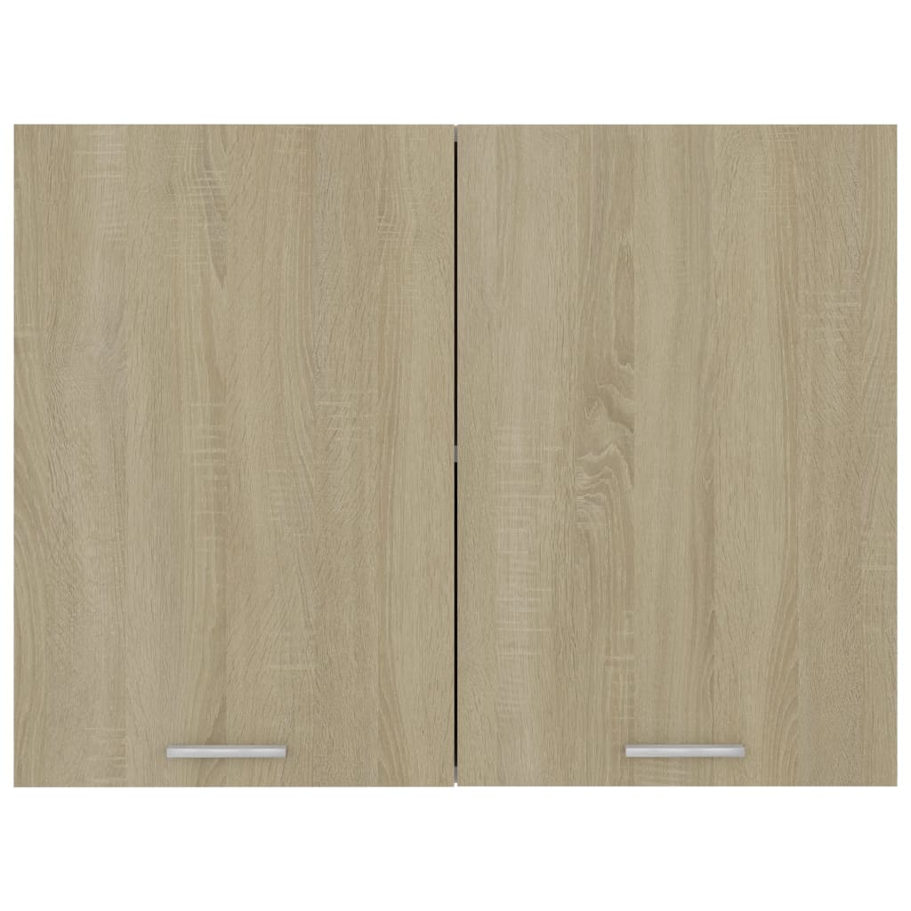 Armoire suspendue Chêne sonoma 80x31x60 cm Bois d’ingénierie