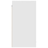 Armoire suspendue Blanc brillant 80x31x60 cm Bois d’ingénierie