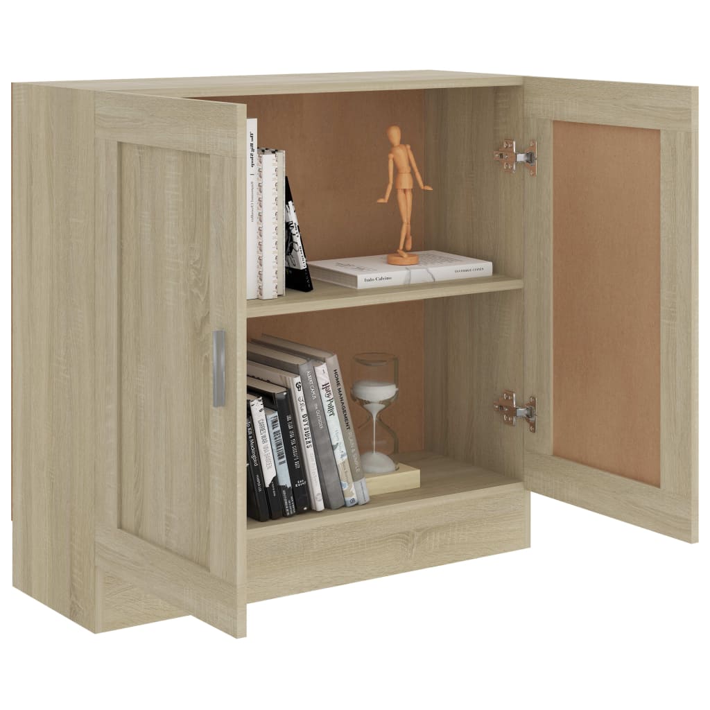 Bibliothèque Chêne sonoma 82,5x30,5x80 cm Bois d'ingénierie