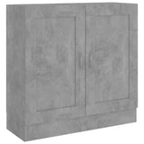 Bibliothèque Gris béton 82,5x30,5x80 cm Bois d'ingénierie