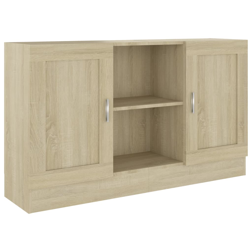 Buffet Chêne sonoma 120x30,5x70 cm Bois d'ingénierie