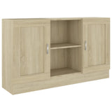 Buffet Chêne sonoma 120x30,5x70 cm Bois d'ingénierie