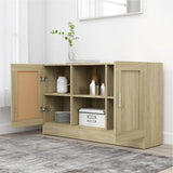 Buffet Chêne sonoma 120x30,5x70 cm Bois d'ingénierie