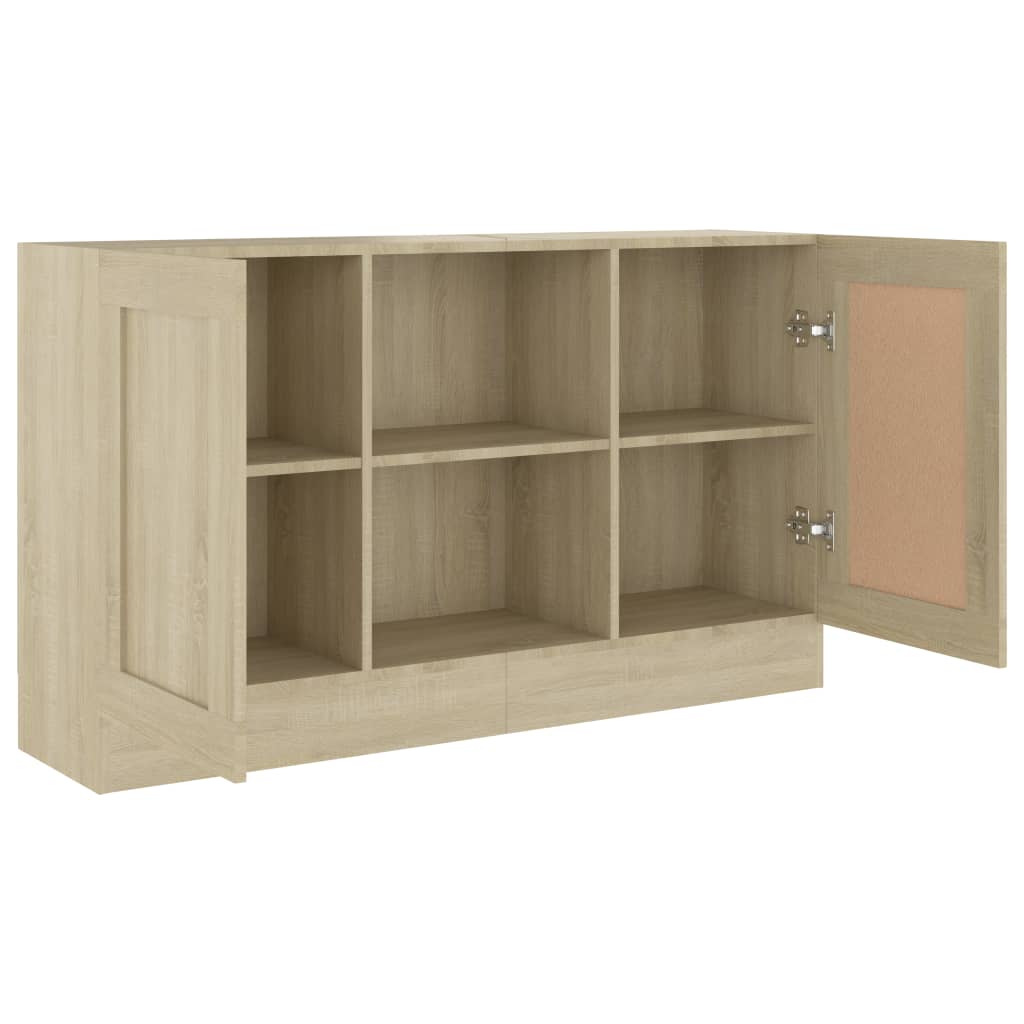 Buffet Chêne sonoma 120x30,5x70 cm Bois d'ingénierie