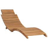 Folding lounge chair with table Solid teak wood