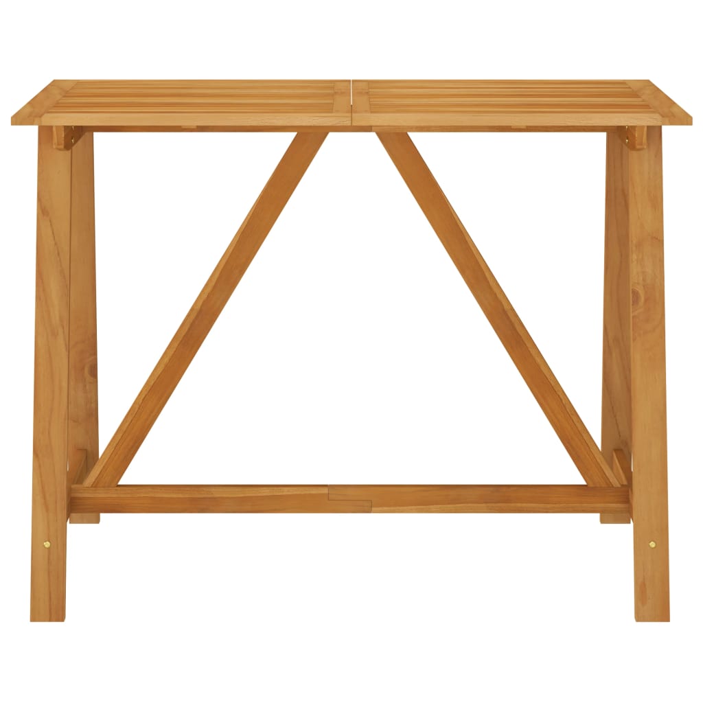 Table de bar de jardin 140x70x104 cm Bois d'acacia massif