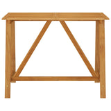 Table de bar de jardin 140x70x104 cm Bois d'acacia massif