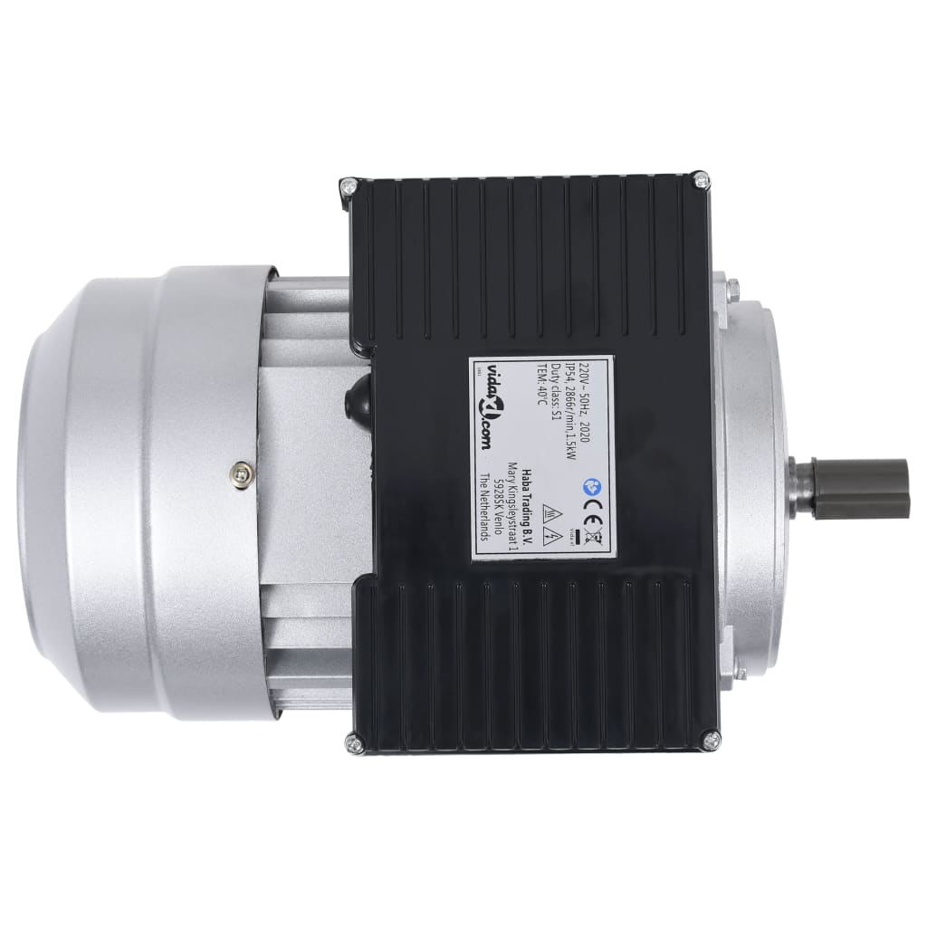 Single-phase Aluminum motor 1.5kW/2 HP 2 poles 2800 rpm